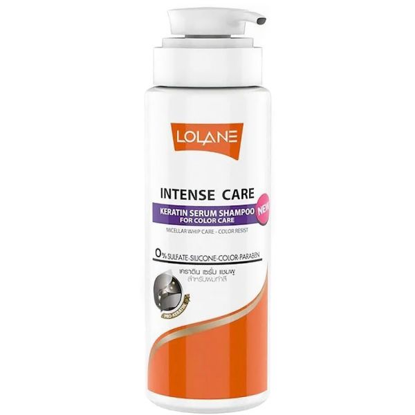 Lolane Shampoo for COLORED hair with keratin 400 ml